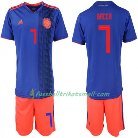 Fußballtrikots Kolumbien Bacca 7 Kinder WM 2018 Auswärts-trikot kaufen